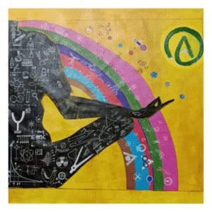 Abstract Acrylic on Canvas