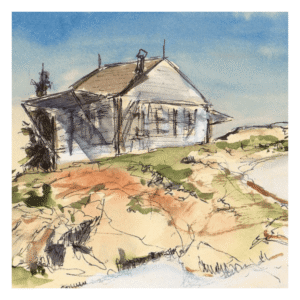 Water Color and Pen