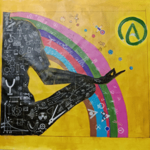 Abstract Science Painting