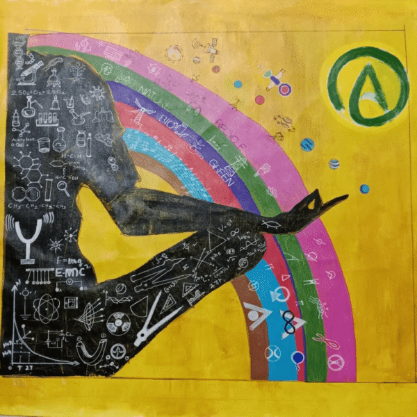 Abstract Science Painting