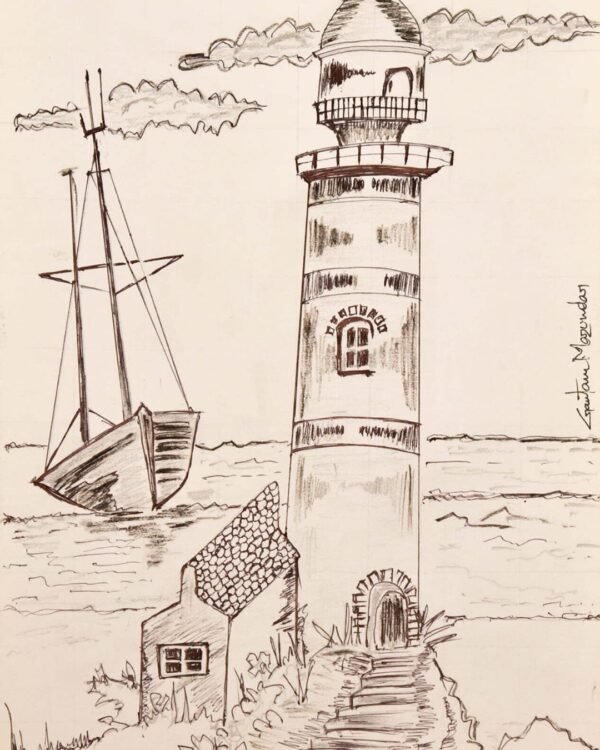 Light House painting
