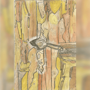 Real Wood Door With Lock