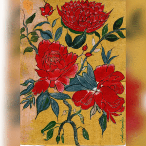 Original Floral Acrylic Painting