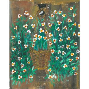 The Basket Full of Flowers