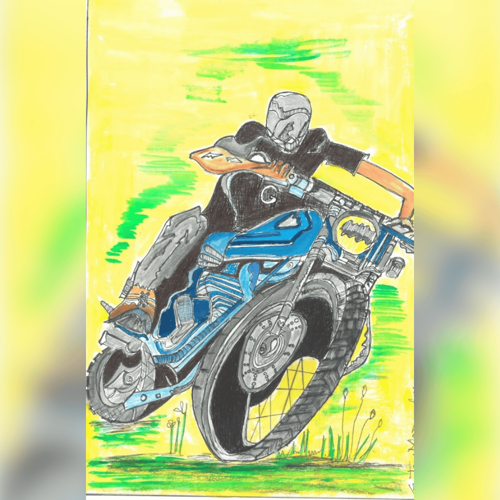 THE BIKE SERIES painting