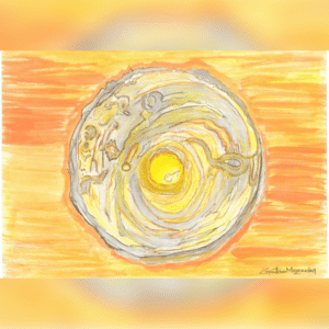 The Abstract Circle painting