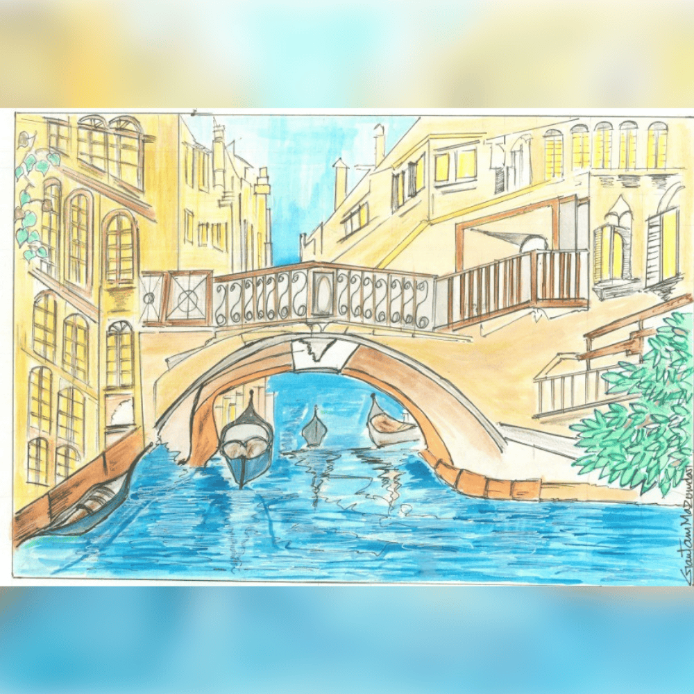 The Boat Under the Bridge