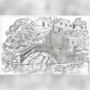 The Bridge painting