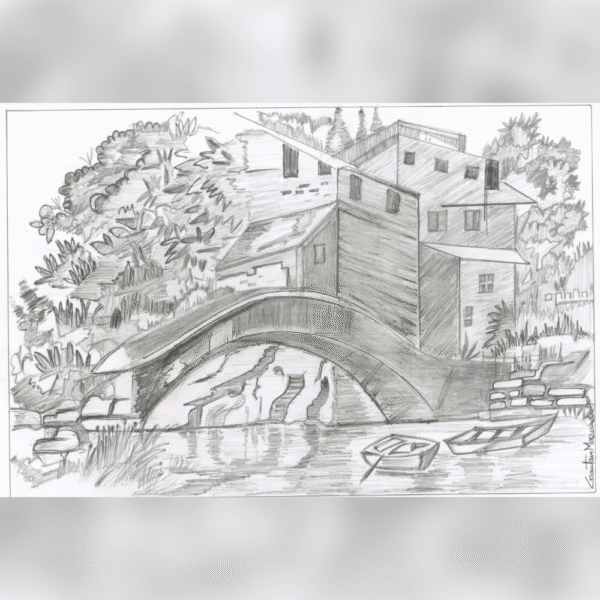 The Bridge painting
