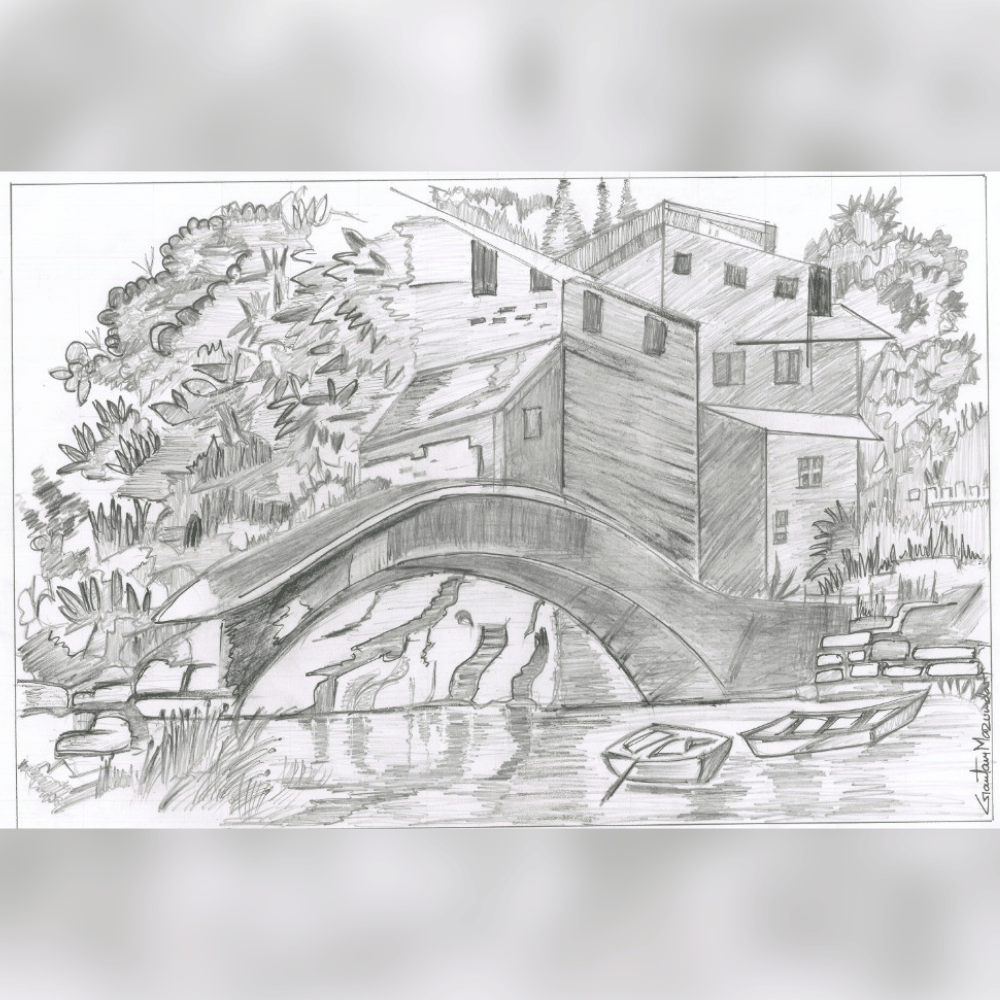The Bridge painting