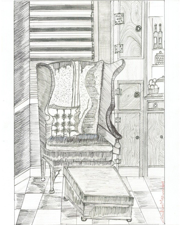 The Comfortable Chair painting