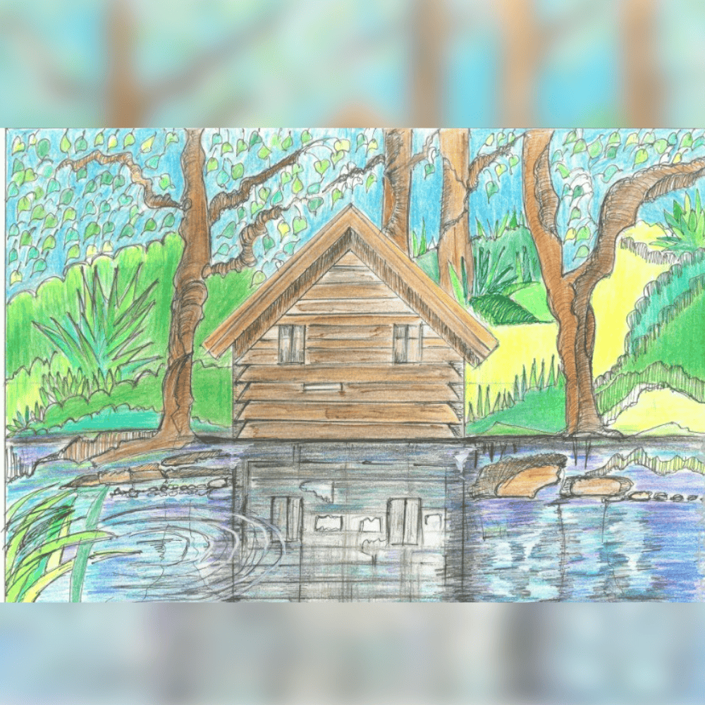 The Cottage on the River Bank