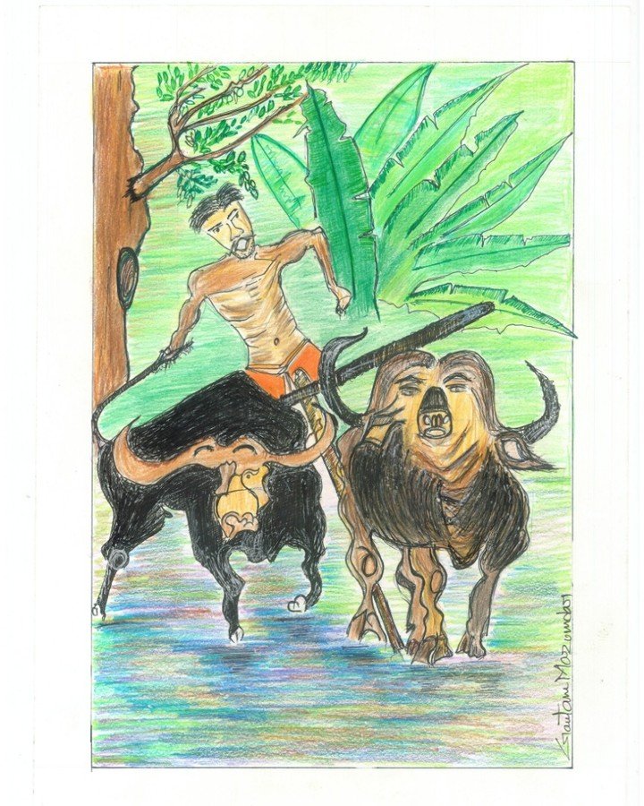 The Farmer painting