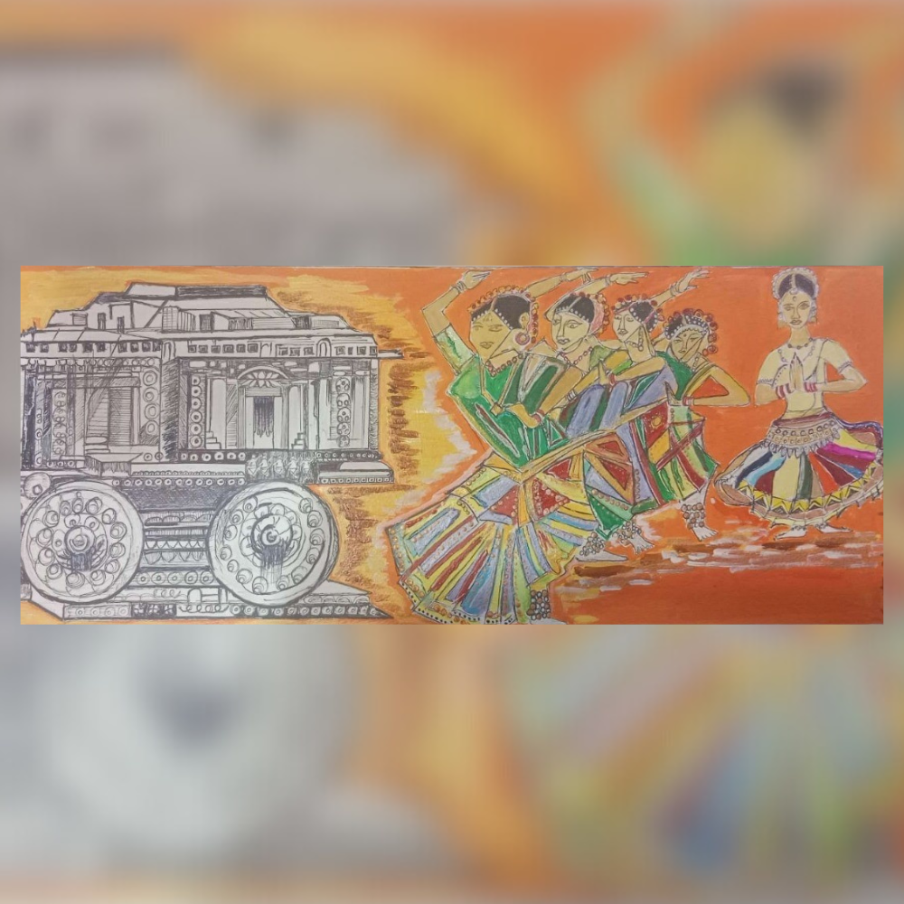 The Five Dancers painting