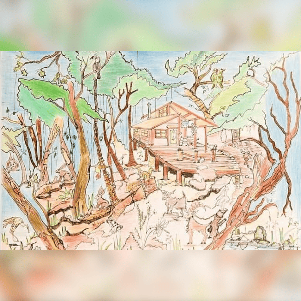 The Forest House and Animals