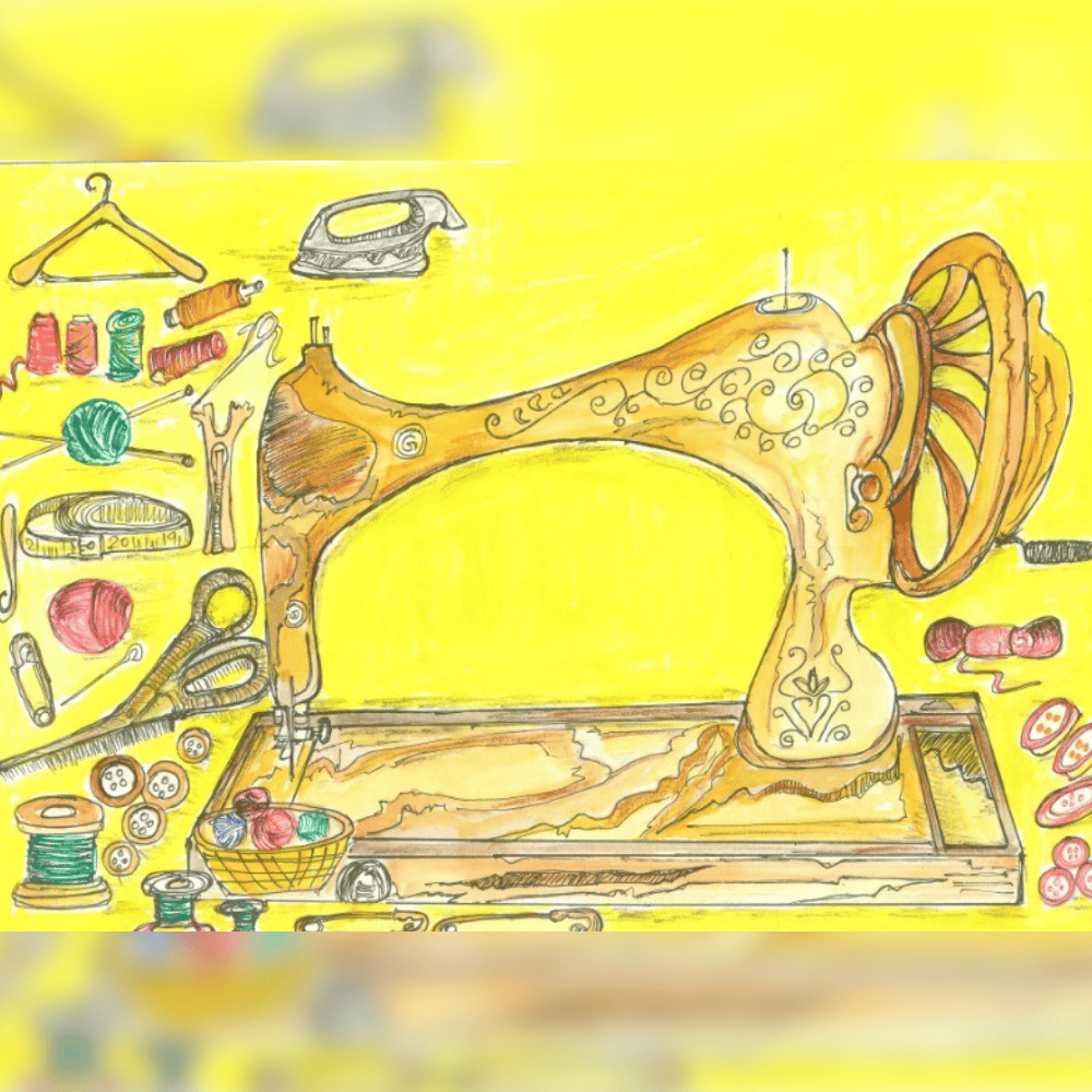 The Hand Swing Machine painting