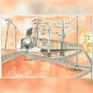 The Locomotive on Cross Tracks