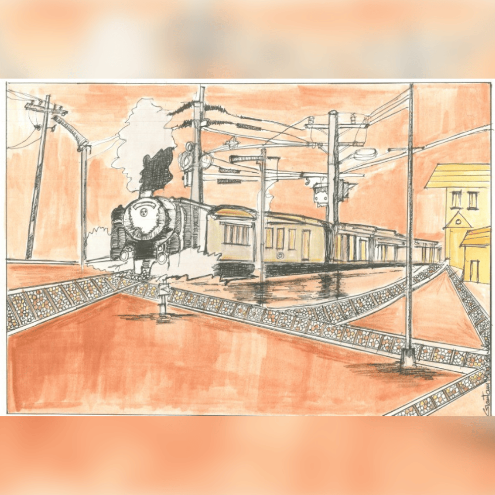 The Locomotive on Cross Tracks