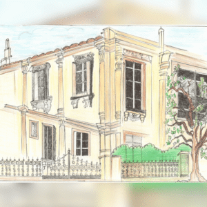 The New House A painting