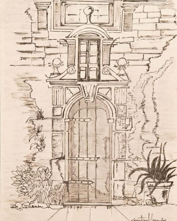 The Royal Door painting