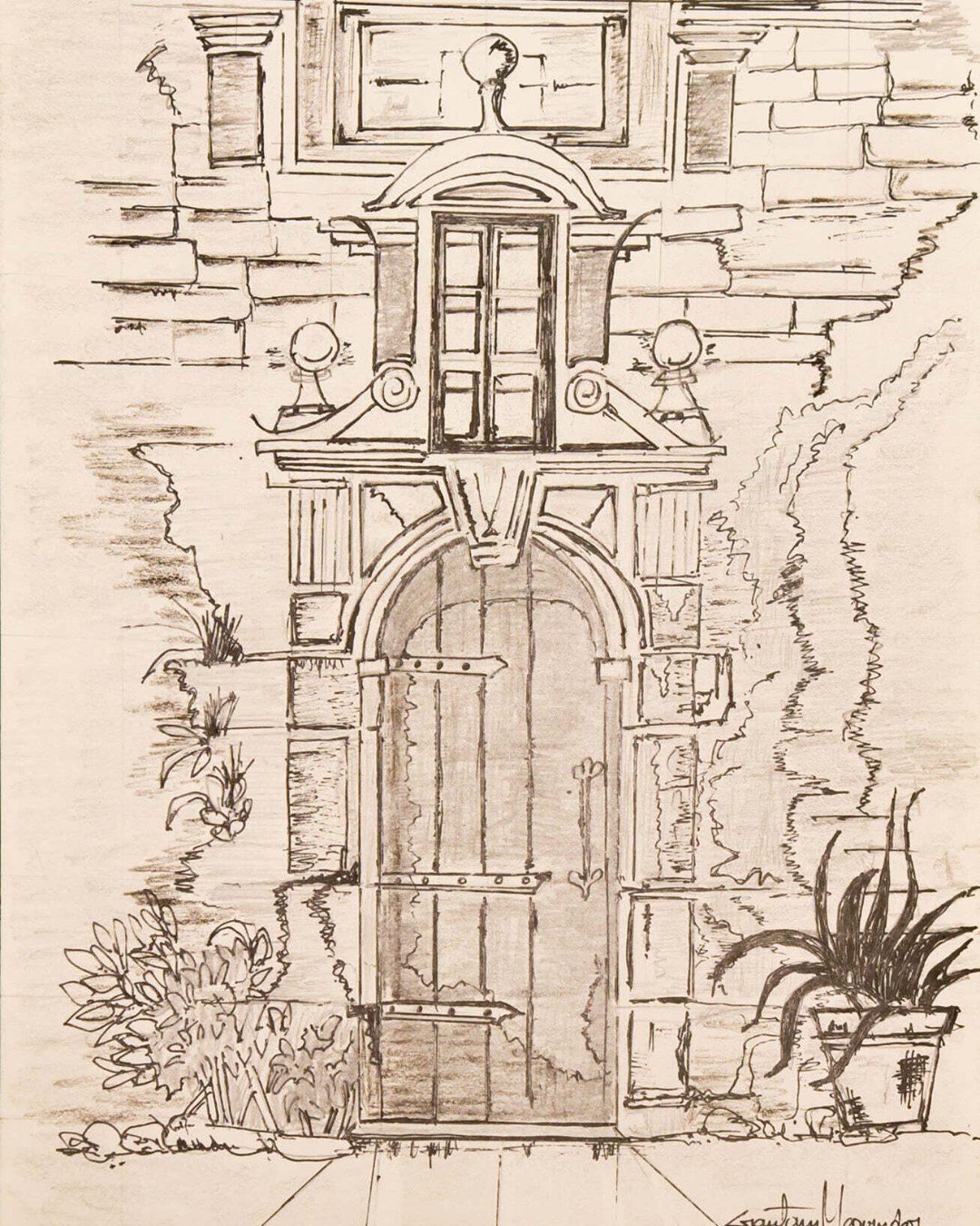 The Royal Door painting
