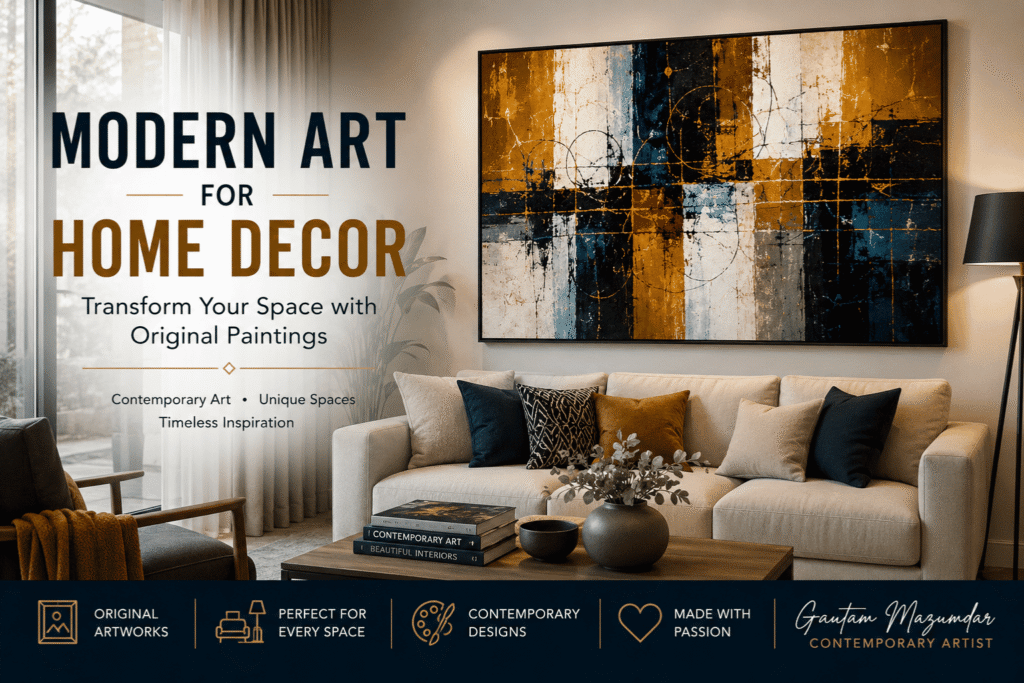 Modern Art for Home Decor