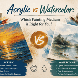 Acrylic vs Watercolor: Which Painting Medium is Right for You?