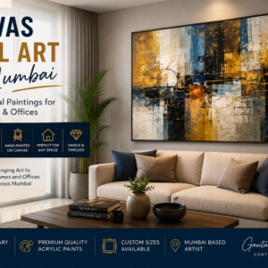 Canvas Wall Art Mumbai: Original Paintings for Homes and Offices
