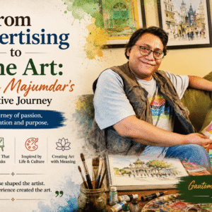 From Advertising to Fine Art: Gautam Mazumdar’s Creative Journey
