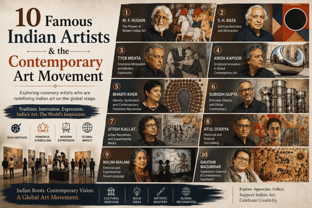 Indian artist exhibitions