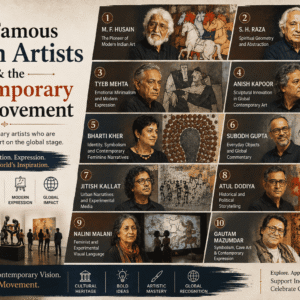 10 Famous Indian Artists & the Contemporary Art Movement